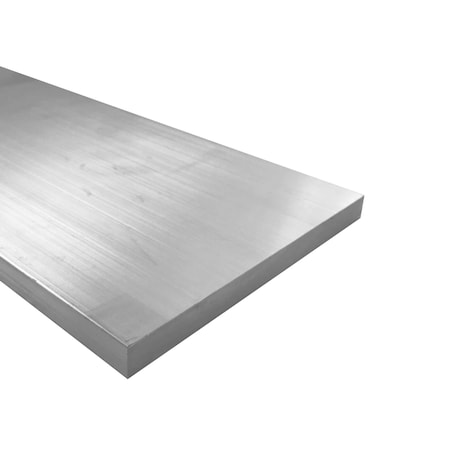 1/2 X 6 Aluminum Flat Bar, 6061 Plate, 1 Length, T6511 Mill Stock